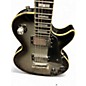 Used Epiphone Les Paul Custom Black and Silver Solid Body Electric Guitar