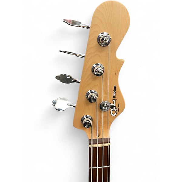 Used G&L TRIBUTE SERIES KILOTON WHITE Electric Bass Guitar