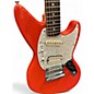 Used Fender MIJ Jagstang Fiesta Red Solid Body Electric Guitar