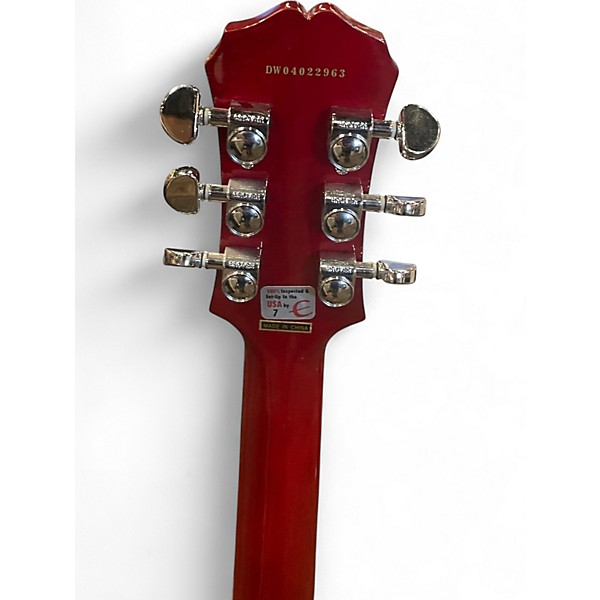 Used Epiphone Les Paul Standard Cherry Solid Body Electric Guitar