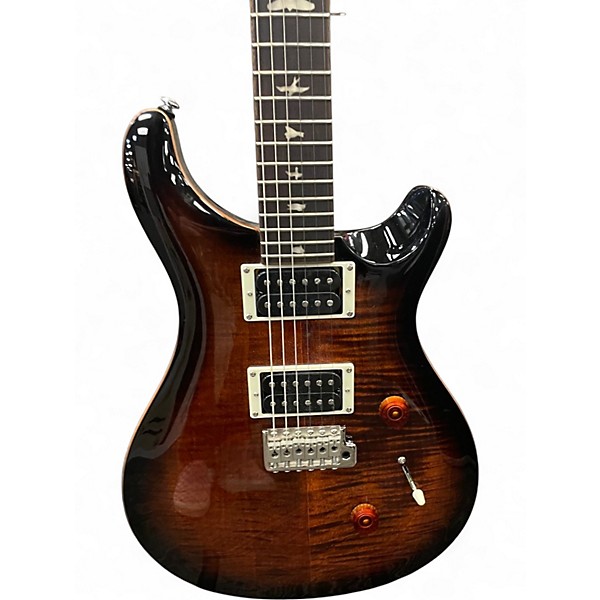 Used PRS SE Custom 24 golden flame Solid Body Electric Guitar