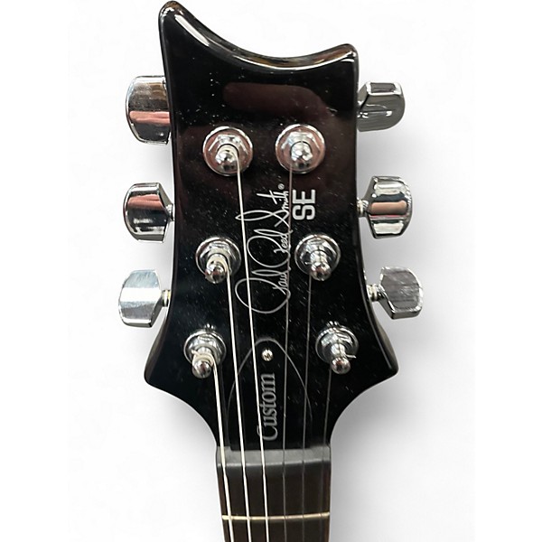 Used PRS SE Custom 24 golden flame Solid Body Electric Guitar