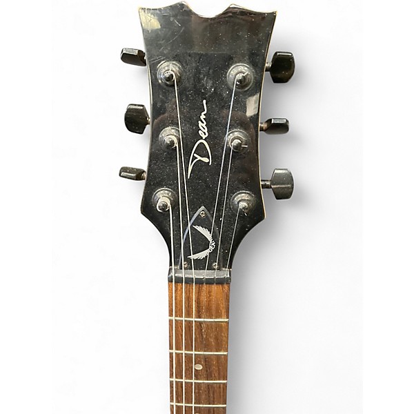 Used Dean EVO XM Satin Black Solid Body Electric Guitar