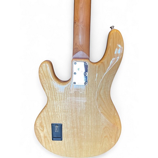 Used Sterling by Music Man StingRay Ray34 Natural Electric Bass Guitar