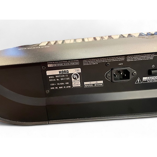 Used KORG NAUTILUS 73 Keyboard Workstation