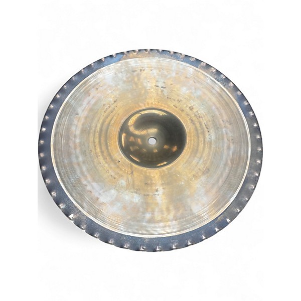 Used Zildjian 14in A Custom Mastersound Hi Hat Pair Cymbal