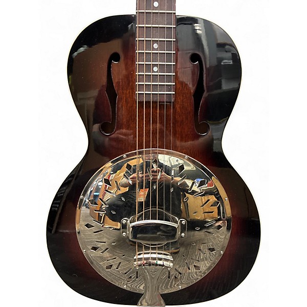 Used Recording King RR-41-VS Vintage Sunburst Resonator Guitar
