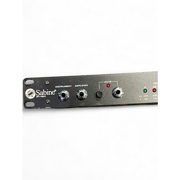 Used Sabine RT-1601 RACKMOUNT TUNER Tuner