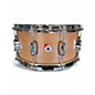 Used Barton Drums 14X6.5 Mahogany Natural Drum thumbnail
