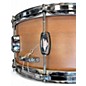 Used Barton Drums 14X6.5 Mahogany Natural Drum