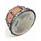 Used Barton Drums 14X6.5 Mahogany Natural Drum