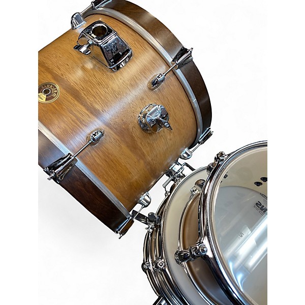 Used TAMA 4 Piece Club Jam Natural Drum Kit
