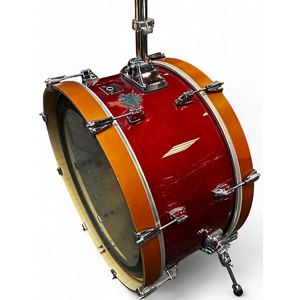 Used TAMA 3 Piece Superstar Classic Red Drum Kit