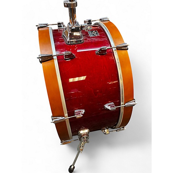 Used TAMA 3 Piece Superstar Classic Red Drum Kit
