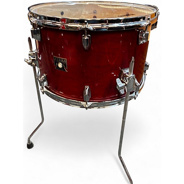 Used TAMA 3 Piece Superstar Classic Red Drum Kit
