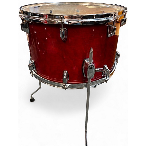 Used TAMA 3 Piece Superstar Classic Red Drum Kit