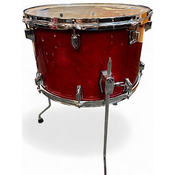 Used TAMA 3 Piece Superstar Classic Red Drum Kit