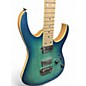 Used Ibanez Prestige RG652AHMFX Nebula Green Burst Solid Body Electric Guitar