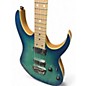 Used Ibanez Prestige RG652AHMFX Nebula Green Burst Solid Body Electric Guitar