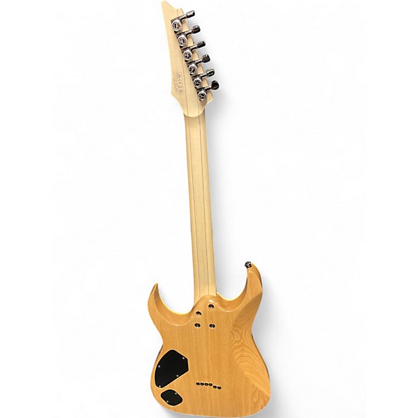 Used Ibanez Prestige RG652AHMFX Nebula Green Burst Solid Body Electric Guitar