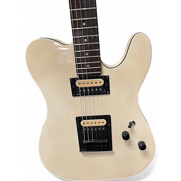 Used Schecter Guitar Research GENESIS Olympic White Solid Body Electric Guitar
