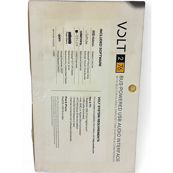 Used 2024 Volt 276 USB audio interface Audio Interface