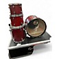 Used SONOR 4 Piece Force 2001 Red Drum Kit