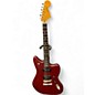 Used 2011 Fender Modern Player Jaguar red Solid Body Electric Guitar thumbnail