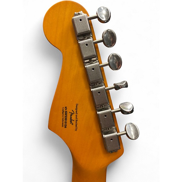 Used Squier 40TH ANNIVERSARY Seafoam Green Solid Body Electric Guitar