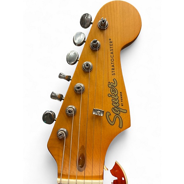 Used Squier 40TH ANNIVERSARY Seafoam Green Solid Body Electric Guitar