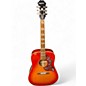 Used Epiphone hummingbird studio Cherry Sunburst Acoustic Electric Guitar thumbnail