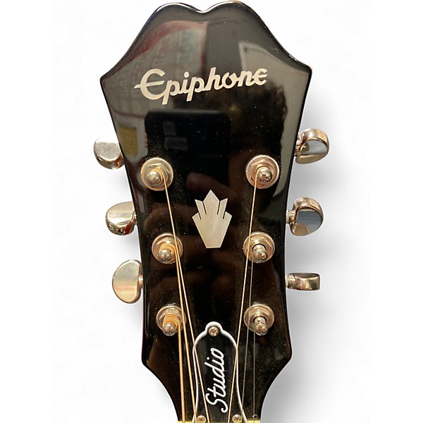 Used Epiphone hummingbird studio Cherry Sunburst Acoustic Electric Guitar