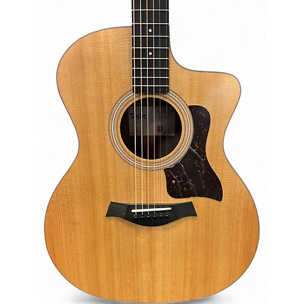 Used Taylor 214CE Natural Acoustic Electric Guitar