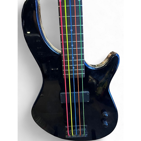 Used Dean Edge 5 String BLACK Electric Bass Guitar