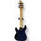 Used Schecter Guitar Research Omen Extreme 6 Ocean Blue Burst Solid Body Electric Guitar