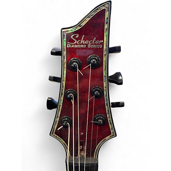 Used Schecter Guitar Research Hellraiser C1 Dakota Red Solid Body Electric Guitar