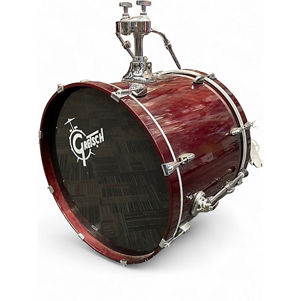 Used Gretsch Drums 6 Piece Catalina Maple Wine Red Drum Kit