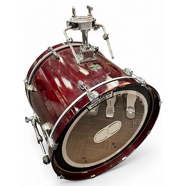 Used Gretsch Drums 6 Piece Catalina Maple Wine Red Drum Kit
