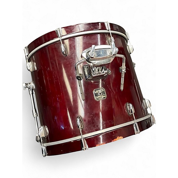 Used Gretsch Drums 6 Piece Catalina Maple Wine Red Drum Kit