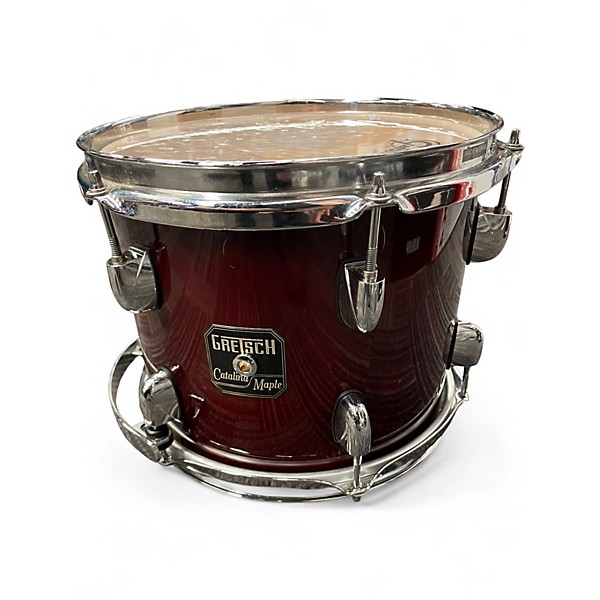 Used Gretsch Drums 6 Piece Catalina Maple Wine Red Drum Kit