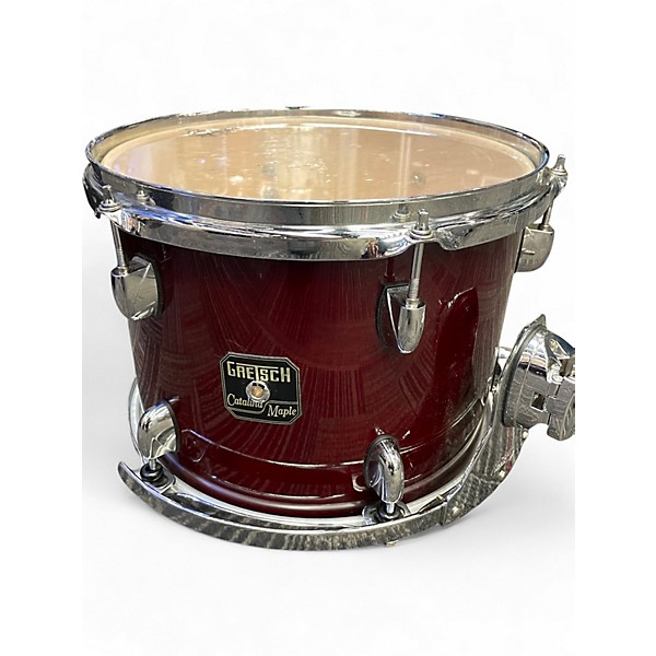 Used Gretsch Drums 6 Piece Catalina Maple Wine Red Drum Kit