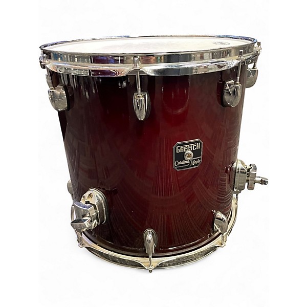 Used Gretsch Drums 6 Piece Catalina Maple Wine Red Drum Kit
