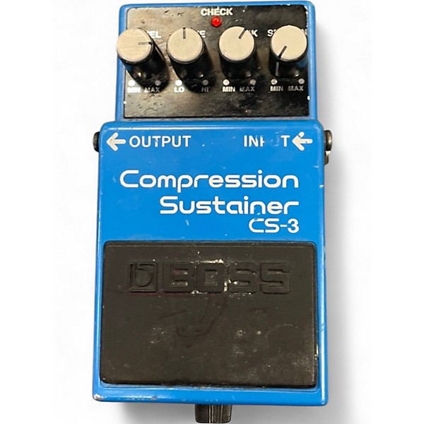 Used BOSS CS3 Compressor Sustainer Effect Pedal