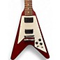 Used Gibson Flying V Worn Cherry Solid Body Electric Guitar