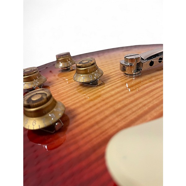 Used Epiphone Les Paul Standard 1950s Washed Cherry Sunburst Solid Body Electric Guitar