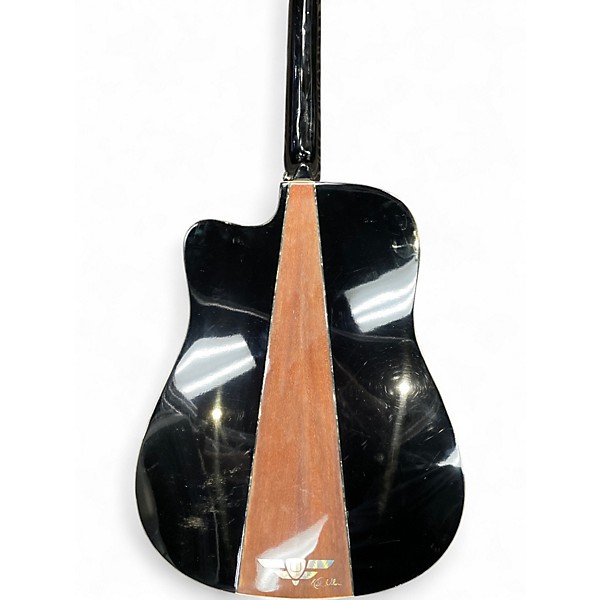 Used Keith Urban PLAYER BLACK Acoustic Electric Guitar