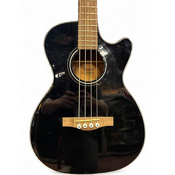 Used 2013 Fender CB-60SCE BLK LR BLACK Acoustic Bass Guitar