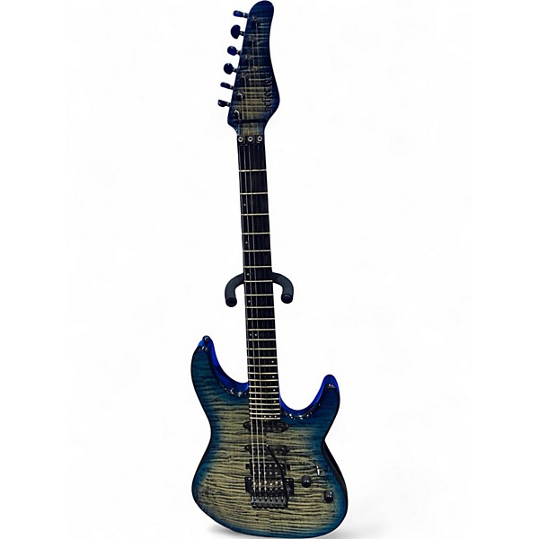 Used Schecter Guitar Research Sun Valley SS FR III Sky Burst Solid Body Electric Guitar