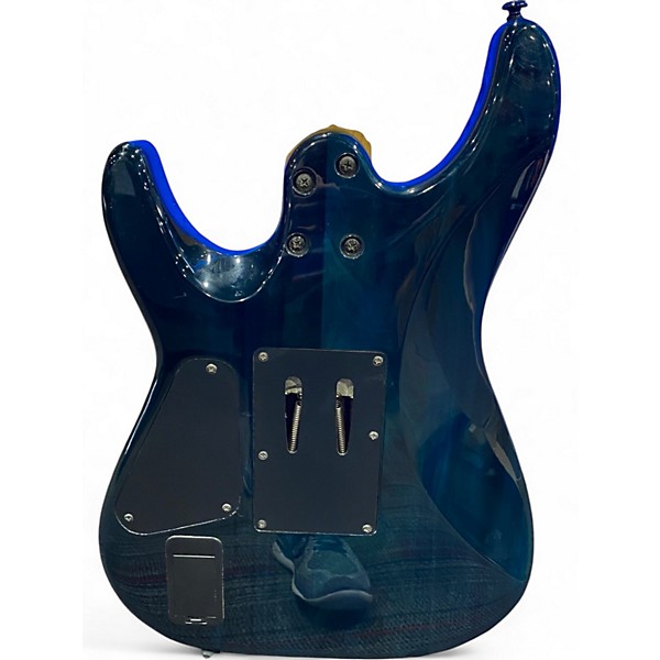 Used Schecter Guitar Research Sun Valley SS FR III Sky Burst Solid Body Electric Guitar