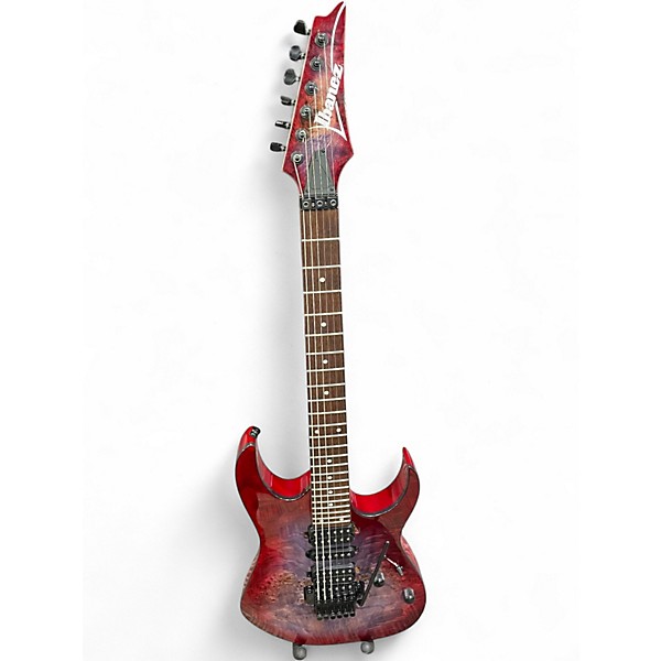 Used Ibanez RG470PB RED ECLIPSE BURST Solid Body Electric Guitar